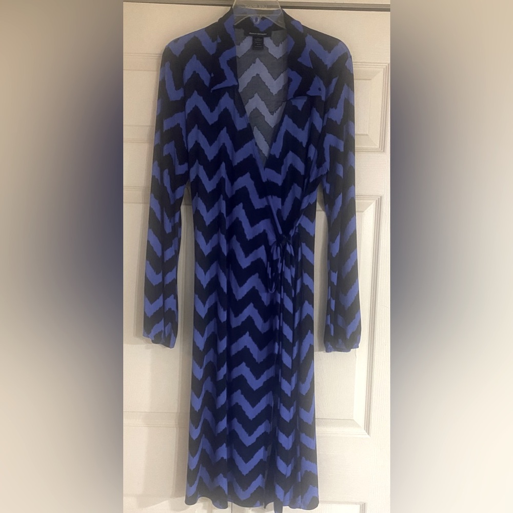 Ashley Stewart Midi Wrap Dress